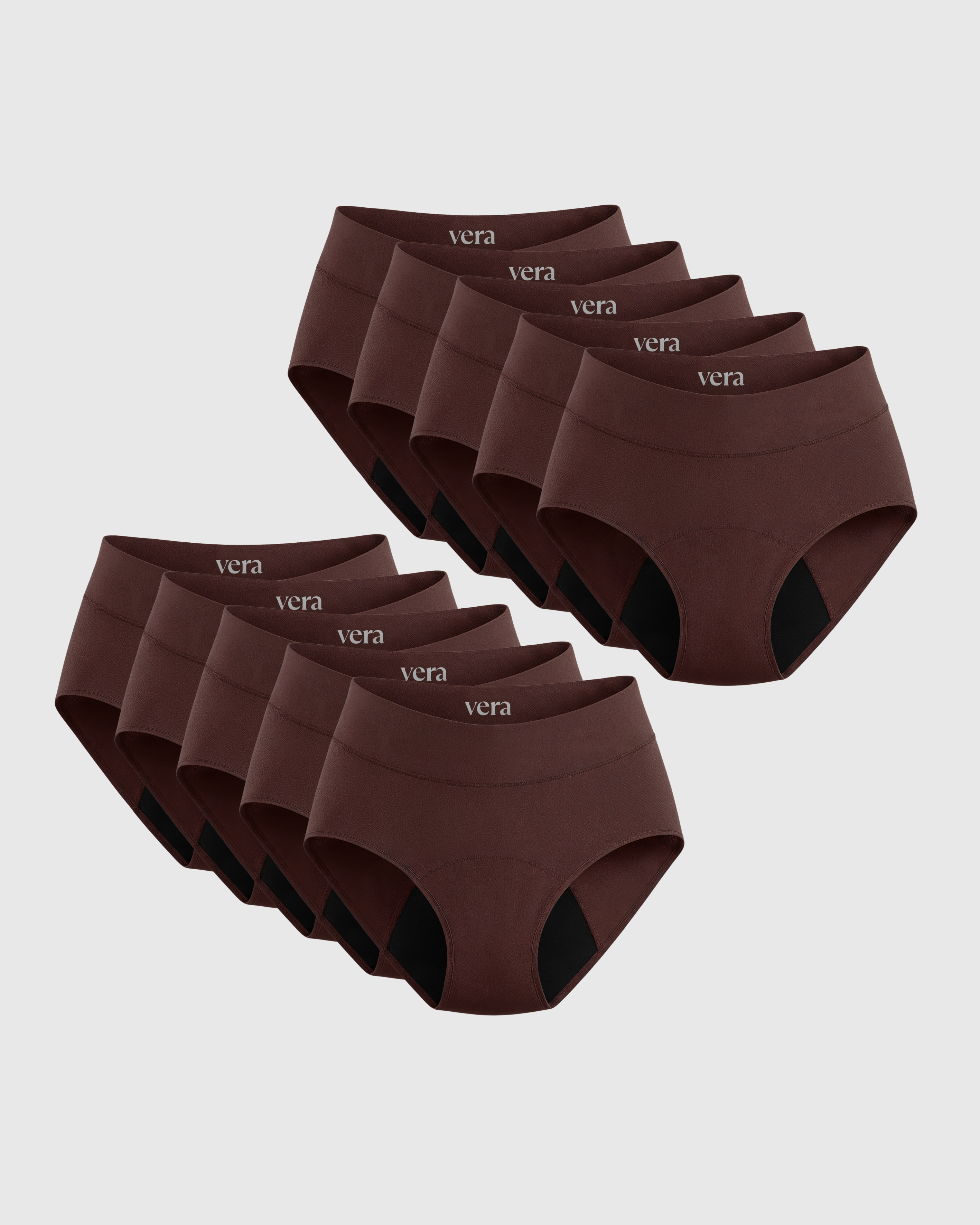 Vera's Signature Leakproof Underwear (10-Pack)