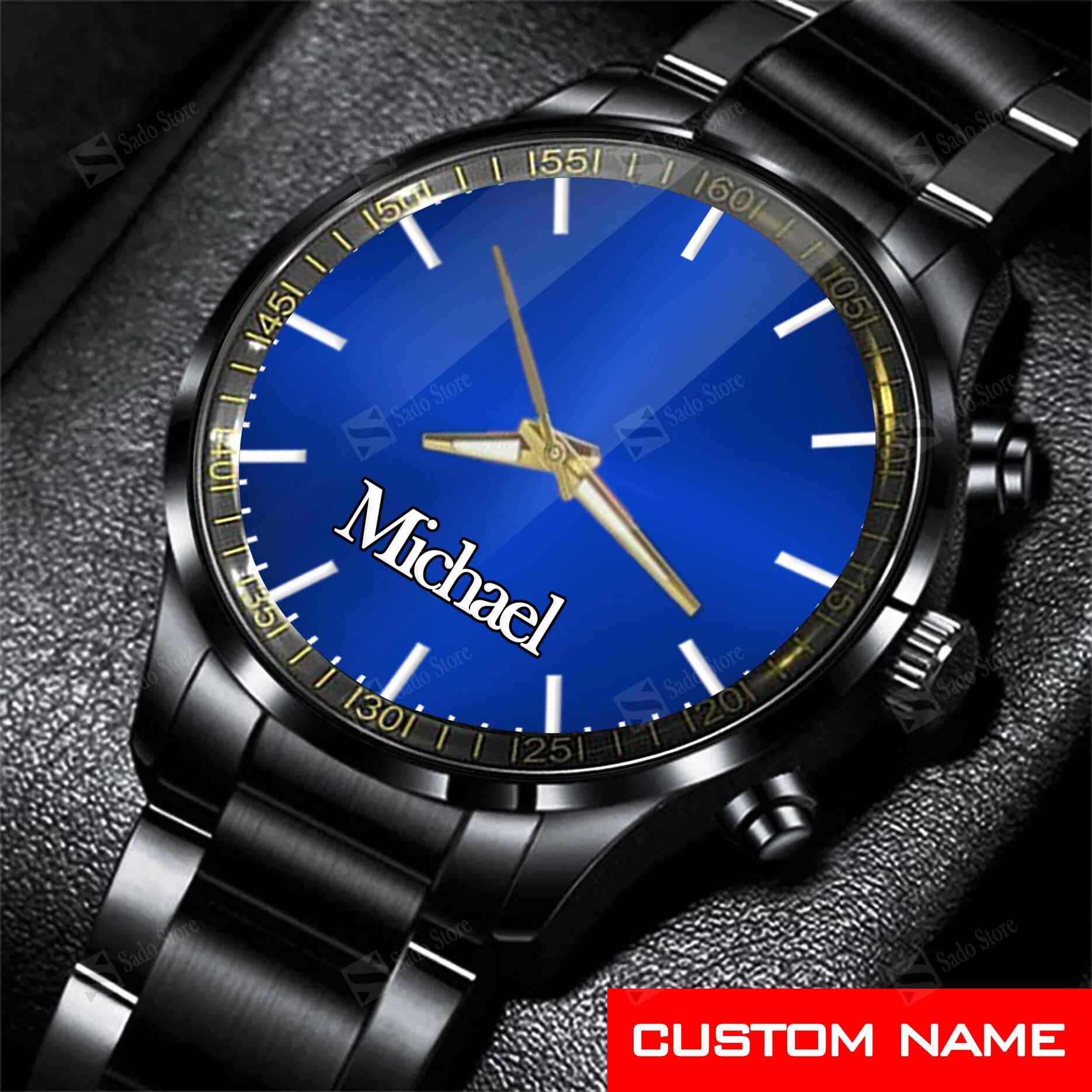 Black Stainless Steel Watch - BON4051502