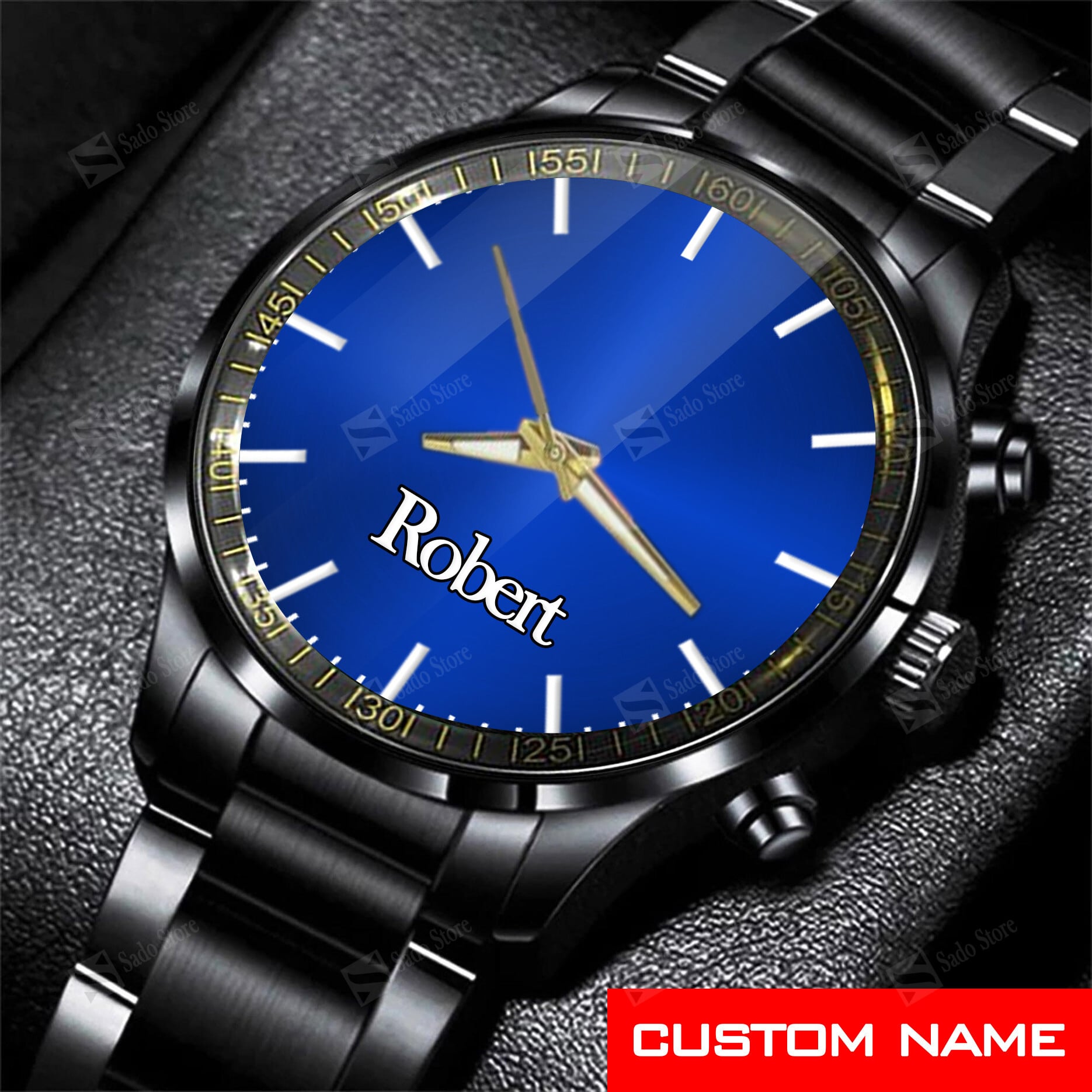 Black Stainless Steel Watch - BON4051503