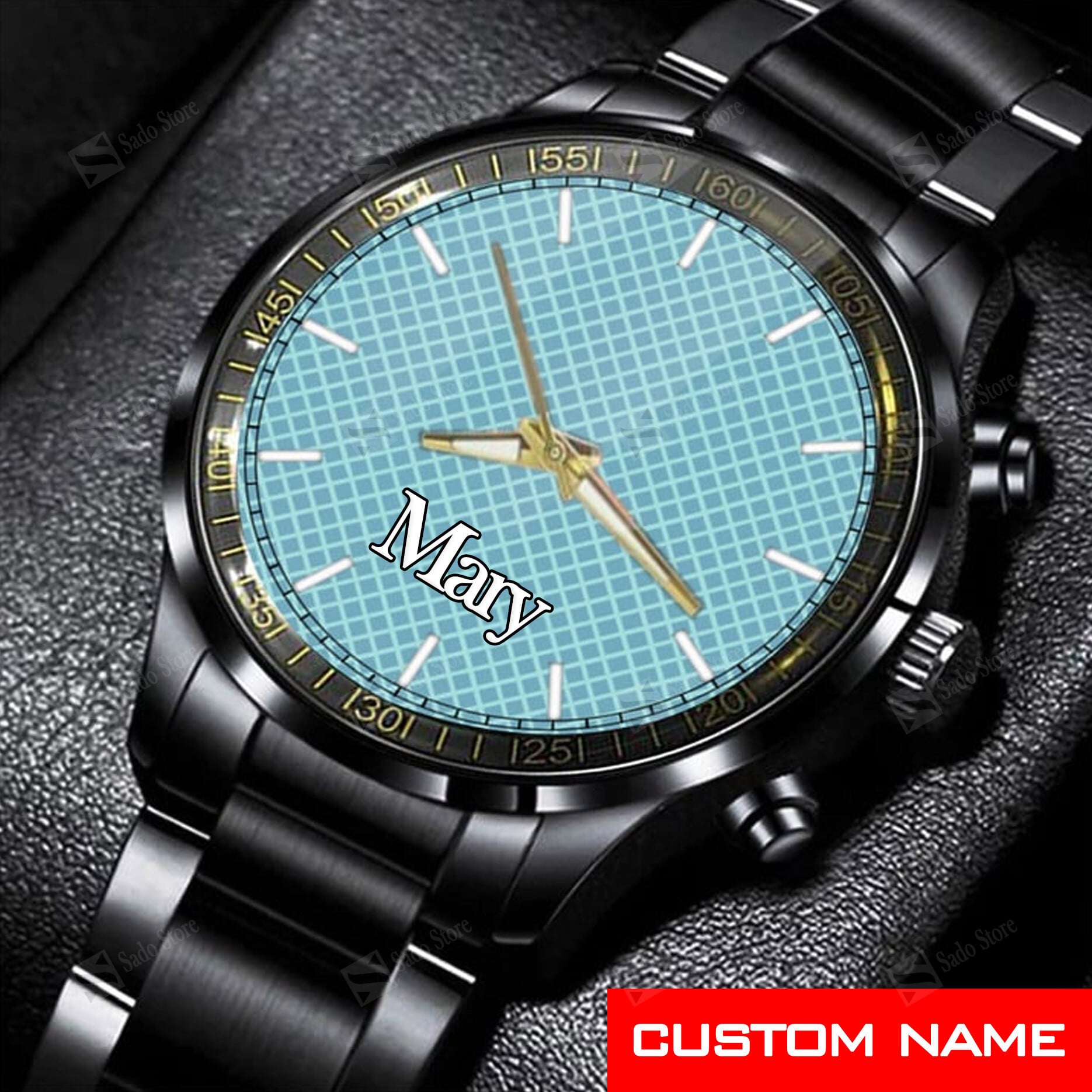 Black Stainless Steel Watch - BON4051507