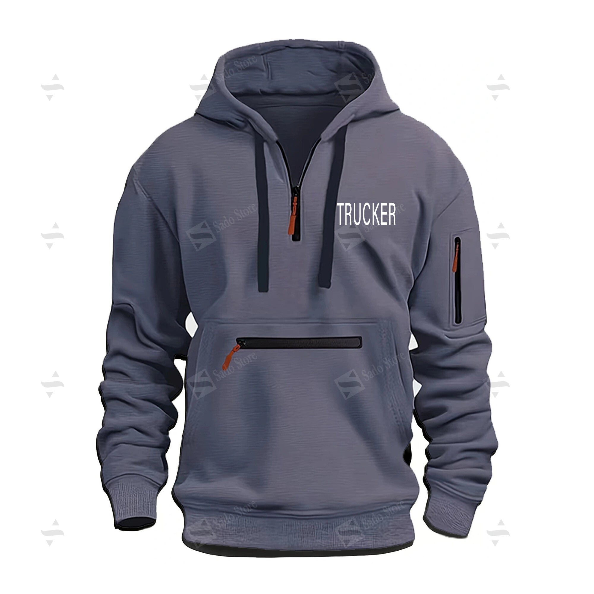 Half-zip Hoodies - BON40093008